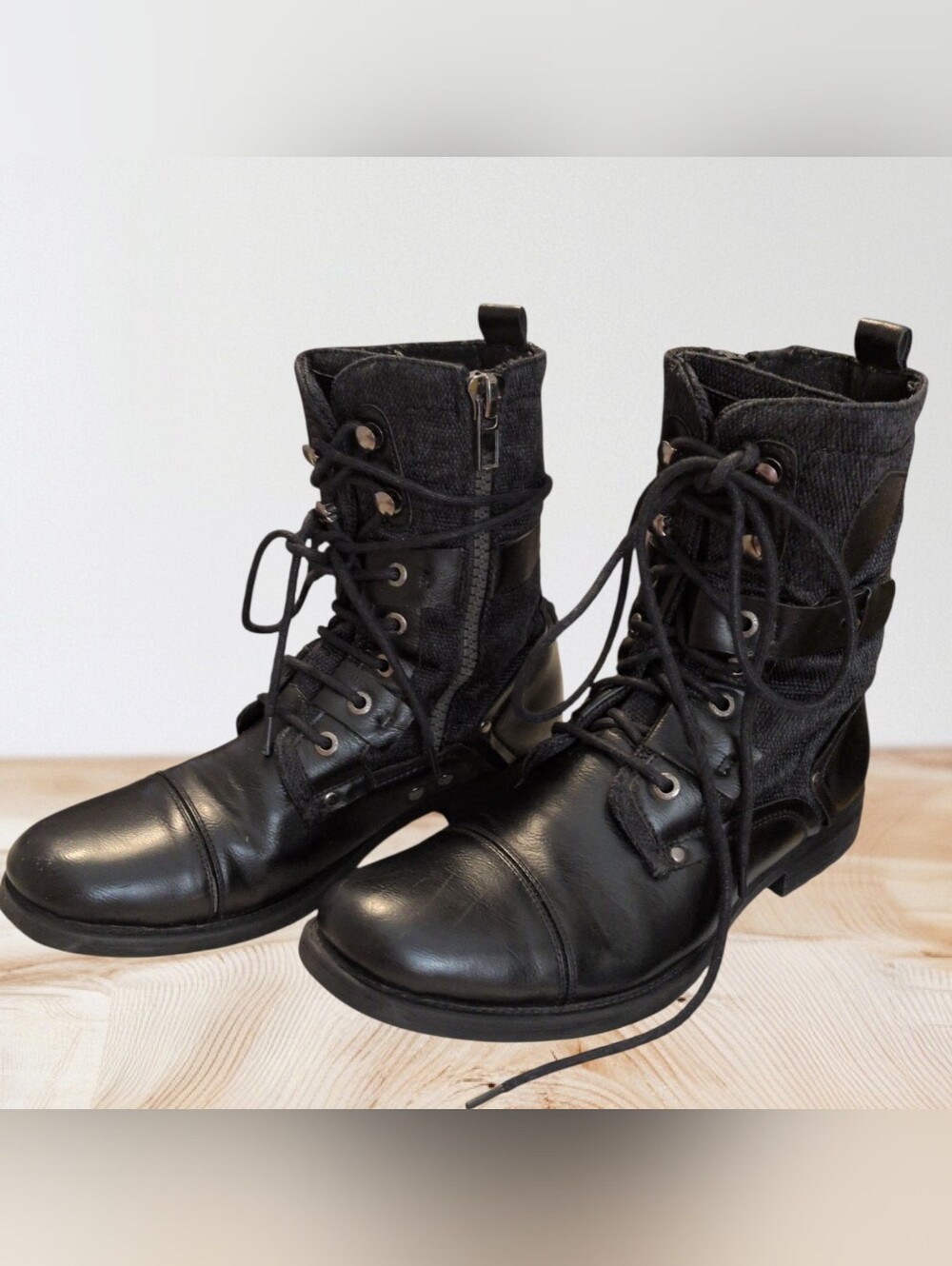 J75 deploy by jump, men's military tactical inspired combat boot size 7